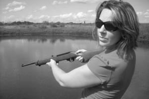 Sarah Perry in Archer City, Texas